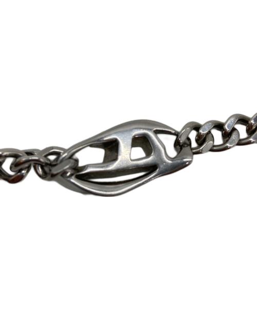 DIESEL（ディーゼル）DIESEL (ディーゼル) ロゴチェーンブレスレットの古着・服飾アイテム