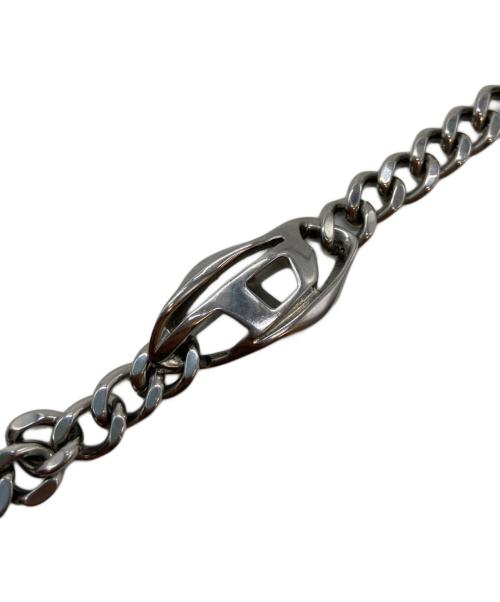 DIESEL（ディーゼル）DIESEL (ディーゼル) ロゴチェーンブレスレットの古着・服飾アイテム