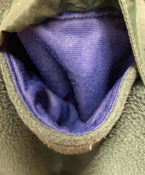 Patagonia（パタゴニア）Patagonia (パタゴニア) ハーフボタンフリースプルオーバー/シンチラスナップT/USA製/90年代 グリーン サイズ:Mの古着・服飾アイテム