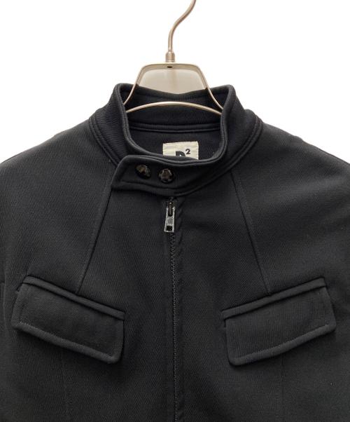 DSQUARED2（ディースクエアード）DSQUARED2 (ディースクエアード) レーヨンジャケット ブラック サイズ:48の古着・服飾アイテム