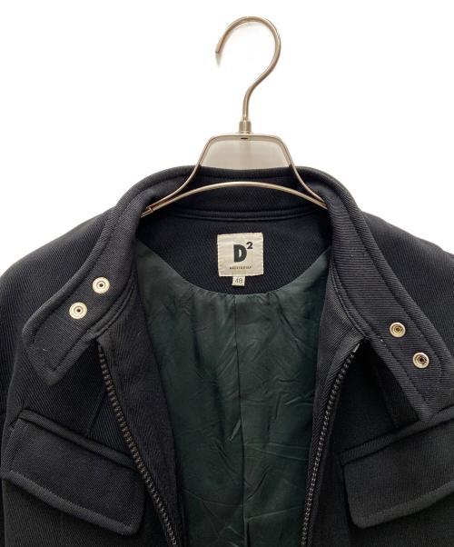 DSQUARED2（ディースクエアード）DSQUARED2 (ディースクエアード) レーヨンジャケット ブラック サイズ:48の古着・服飾アイテム