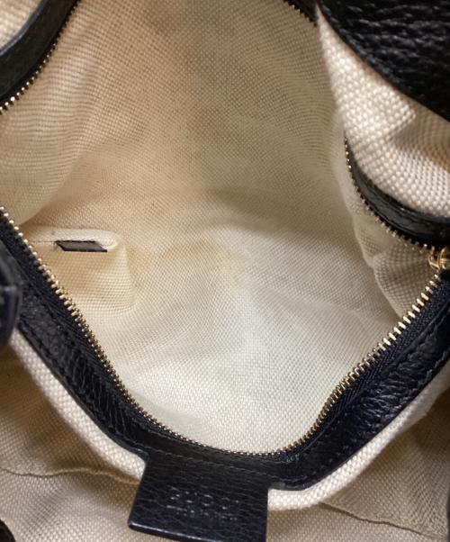 GUCCI（グッチ）GUCCI (グッチ) チェーントートバッグ ブラックの古着・服飾アイテム