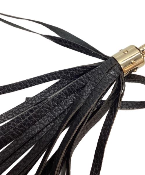 GUCCI（グッチ）GUCCI (グッチ) チェーントートバッグ ブラックの古着・服飾アイテム