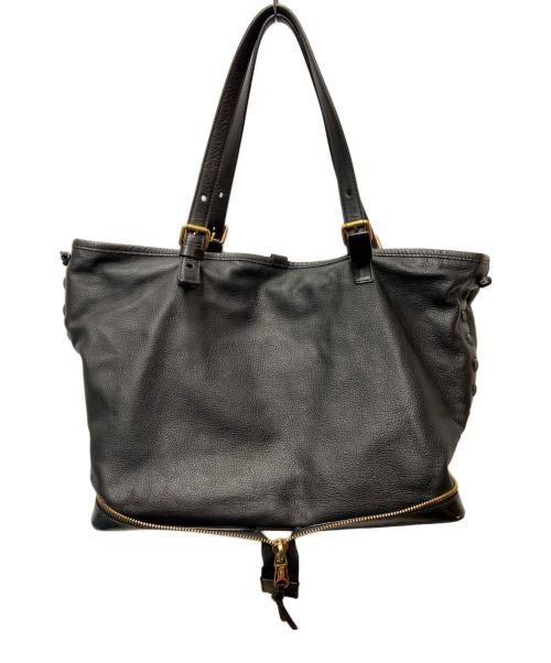 Chloe（クロエ）Chloe (クロエ) トートバッグ ブラックの古着・服飾アイテム
