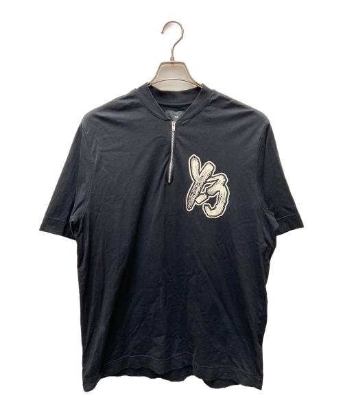 Y-3（ワイスリー）Y-3 (ワイスリー) 半袖カットソー ブラック サイズ:Mの古着・服飾アイテム