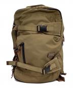 AS2OVアッソブ）の古着「バックパック/CORDURA DOBBY 305D 3WAY BACK PACK」｜ベージュ×ブラウン