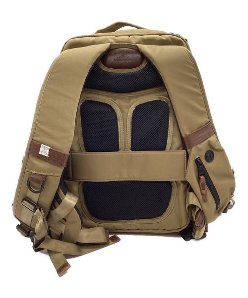 AS2OV（アッソブ）AS2OV (アッソブ) バックパック/CORDURA DOBBY 305D 3WAY BACK PACK ベージュ×ブラウンの古着・服飾アイテム