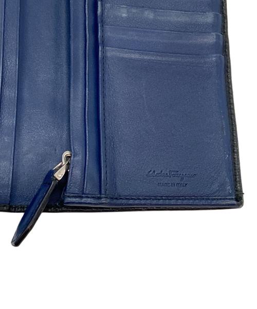 Salvatore Ferragamo（サルヴァトーレ フェラガモ）Salvatore Ferragamo (サルヴァトーレ フェラガモ) 長財布 ブラックの古着・服飾アイテム