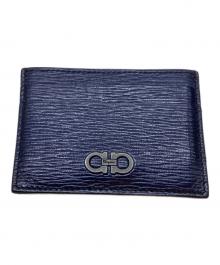 Salvatore Ferragamo（サルヴァトーレ フェラガモ）の古着「パスケース」｜ネイビー