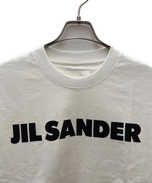 JIL SANDER（ジルサンダー）JIL SANDER (ジルサンダー) 半袖カットソー ホワイト サイズ:Mの古着・服飾アイテム