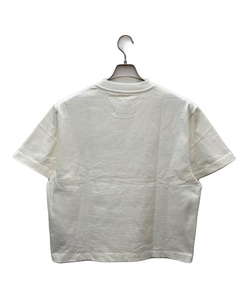 JIL SANDER（ジルサンダー）JIL SANDER (ジルサンダー) 半袖カットソー ホワイト サイズ:Mの古着・服飾アイテム