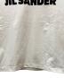 中古・古着 JIL SANDER (ジルサンダー) 半袖カットソー ホワイト サイズ:M：22000円