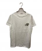 MONCLERモンクレール）の古着「半袖カットソー」｜ホワイト