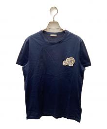 MONCLER（モンクレール）の古着「半袖カットソー」｜ネイビー