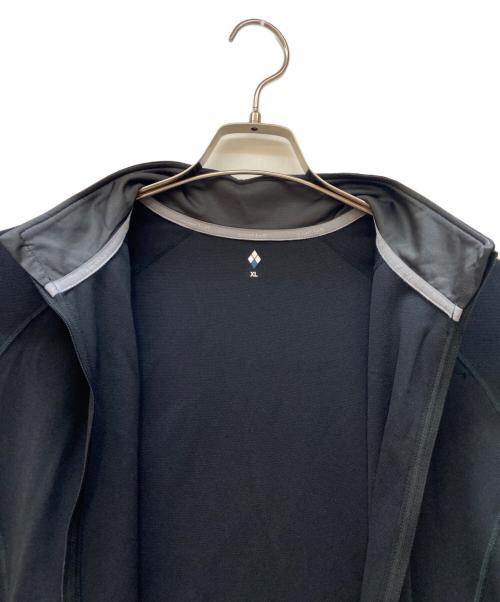 mont-bell（モンベル）mont-bell (モンベル) トラックジャケット/ウイックロン ZEOサーマル ジャケット Men's ブラック サイズ:XLの古着・服飾アイテム