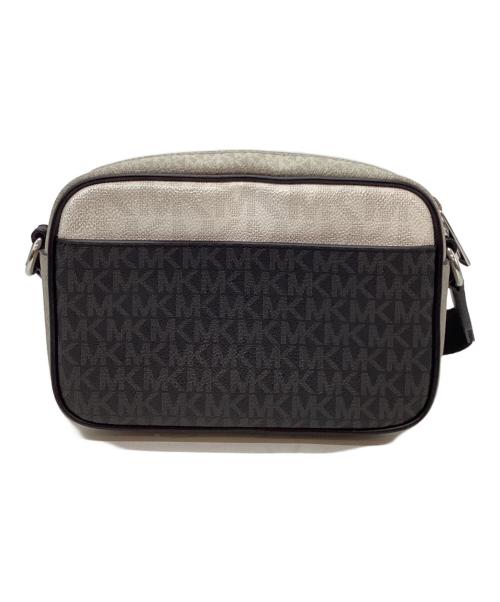 MICHAEL KORS（マイケル・コース）MICHAEL KORS (マイケル・コース) ショルダーバッグ グレー×ブラックの古着・服飾アイテム