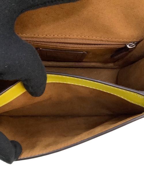 COACH（コーチ）COACH (コーチ) ショルダーバッグ/モーガンスクエアクロスボディ イエローの古着・服飾アイテム