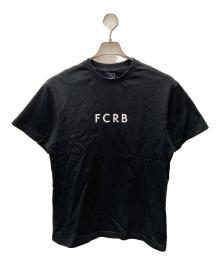 F.C.R.B.（エフシーレアルブリストル）の古着「半袖ロゴTシャツ」｜ブラック
