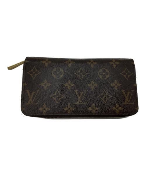 LOUIS VUITTON（ルイ ヴィトン）LOUIS VUITTON (ルイ ヴィトン) ラウンドファスナー財布 ブラウンの古着・服飾アイテム