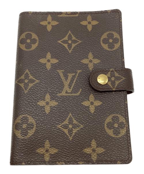 LOUIS VUITTON（ルイ ヴィトン）LOUIS VUITTON (ルイ ヴィトン) 手帳カバー ブラウンの古着・服飾アイテム