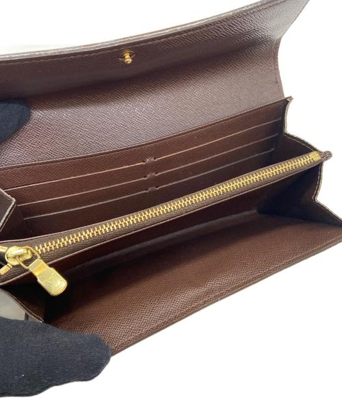 LOUIS VUITTON（ルイ ヴィトン）LOUIS VUITTON (ルイ ヴィトン) 長財布/ダミエ・ポルトフォイユ・サラの古着・服飾アイテム