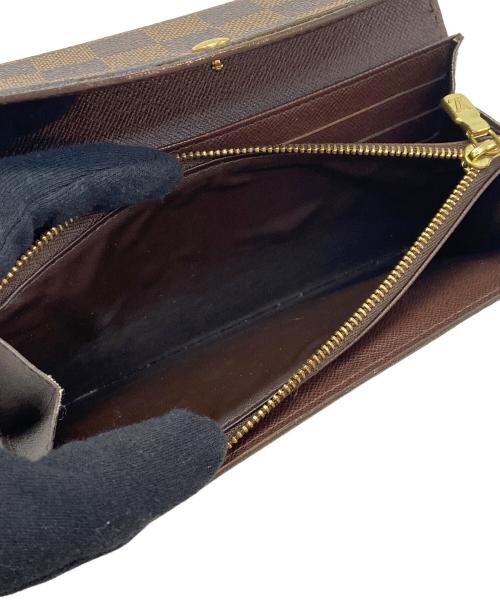 LOUIS VUITTON（ルイ ヴィトン）LOUIS VUITTON (ルイ ヴィトン) 長財布/ダミエ・ポルトフォイユ・サラの古着・服飾アイテム