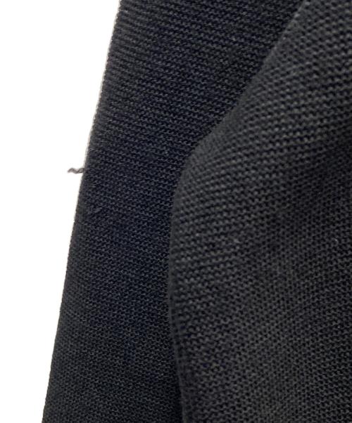 AMBUSH（アンブッシュ）AMBUSH (アンブッシュ) ニット/OVERLAP CREWNECK KNIT ブラック×ホワイト サイズ:Lの古着・服飾アイテム