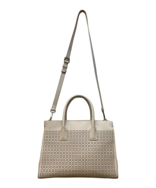 Kate Spade（ケイトスペード）Kate Spade (ケイトスペード) cameron street perforated candace ベージュの古着・服飾アイテム