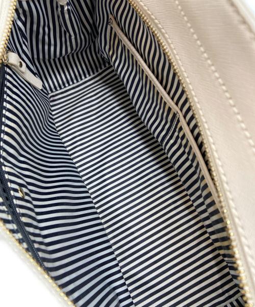 Kate Spade（ケイトスペード）Kate Spade (ケイトスペード) cameron street perforated candace ベージュの古着・服飾アイテム