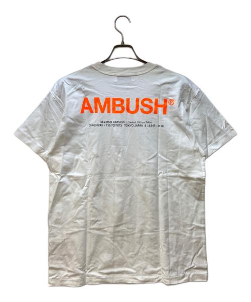 AMBUSH（アンブッシュ）AMBUSH (アンブッシュ) 半袖カットソー ホワイト サイズ:XLの古着・服飾アイテム