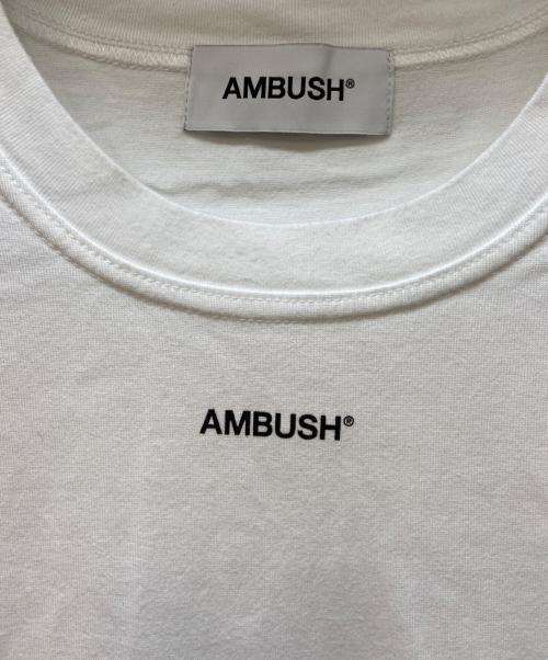 AMBUSH（アンブッシュ）AMBUSH (アンブッシュ) 半袖カットソー ホワイト サイズ:XLの古着・服飾アイテム