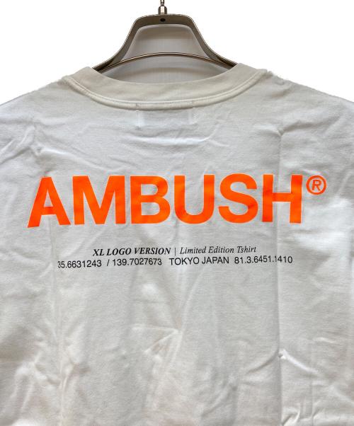 AMBUSH（アンブッシュ）AMBUSH (アンブッシュ) 半袖カットソー ホワイト サイズ:XLの古着・服飾アイテム