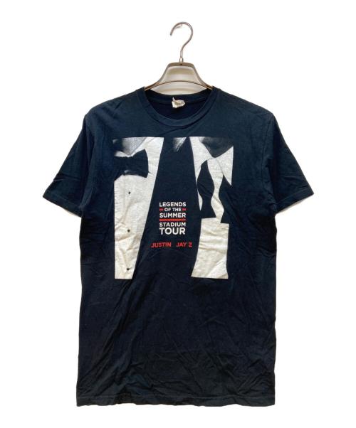 Bayisland（ベイアイランド）Bayisland (ベイアイランド) 半袖カットソー/JUSTIN JAYZ LEGENDS OF THE SUMMER 2013 ブラック サイズ:Lの古着・服飾アイテム