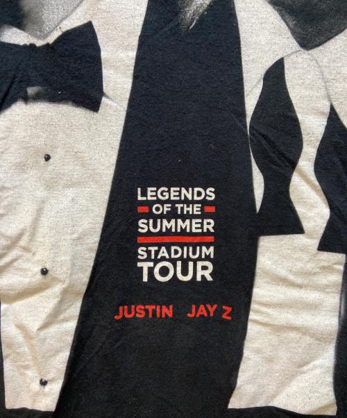 Bayisland（ベイアイランド）Bayisland (ベイアイランド) 半袖カットソー/JUSTIN JAYZ LEGENDS OF THE SUMMER 2013 ブラック サイズ:Lの古着・服飾アイテム