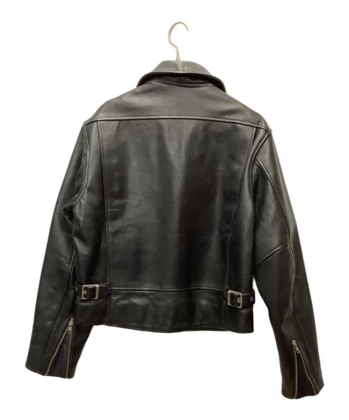 HARLEY-DAVIDSON（ハーレーダビッドソン）HARLEY-DAVIDSON (ハーレーダビッドソン) シングルライダースジャケット ブラック サイズ:Lの古着・服飾アイテム