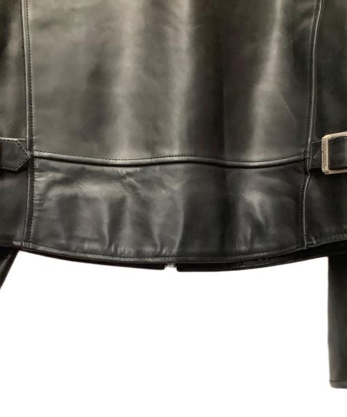 HARLEY-DAVIDSON（ハーレーダビッドソン）HARLEY-DAVIDSON (ハーレーダビッドソン) シングルライダースジャケット ブラック サイズ:Lの古着・服飾アイテム