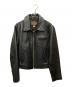 HARLEY-DAVIDSON（ハーレーダビッドソン）の古着「シングルライダースジャケット」｜ブラック