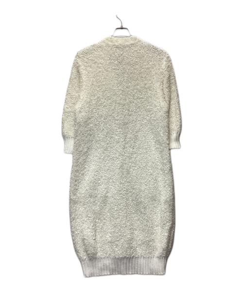 DRAWER（ドゥロワー）DRAWER (ドゥロワー) 長袖ワンピース ホワイト サイズ:freeの古着・服飾アイテム