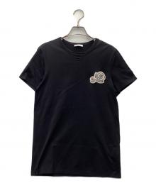 MONCLER（モンクレール）の古着「半袖カットソー/MAGLIA T-SHIRT」｜ブラック