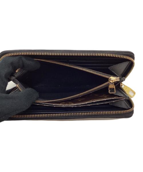 LOUIS VUITTON（ルイ ヴィトン）LOUIS VUITTON (ルイ ヴィトン) 長財布/モノグラム・レティーロノワール ブラウン×ブラックの古着・服飾アイテム