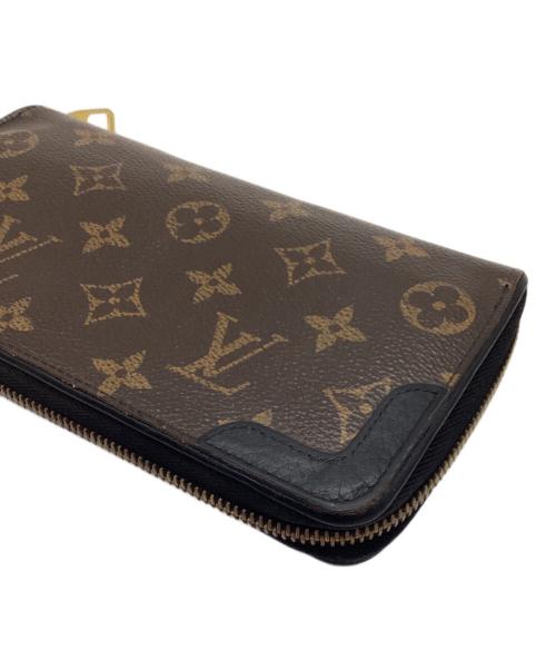 LOUIS VUITTON（ルイ ヴィトン）LOUIS VUITTON (ルイ ヴィトン) 長財布/モノグラム・レティーロノワール ブラウン×ブラックの古着・服飾アイテム