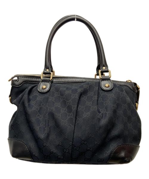 GUCCI（グッチ）GUCCI (グッチ) 2WAYバッグ/グッチシマ・スーキー ブラックの古着・服飾アイテム