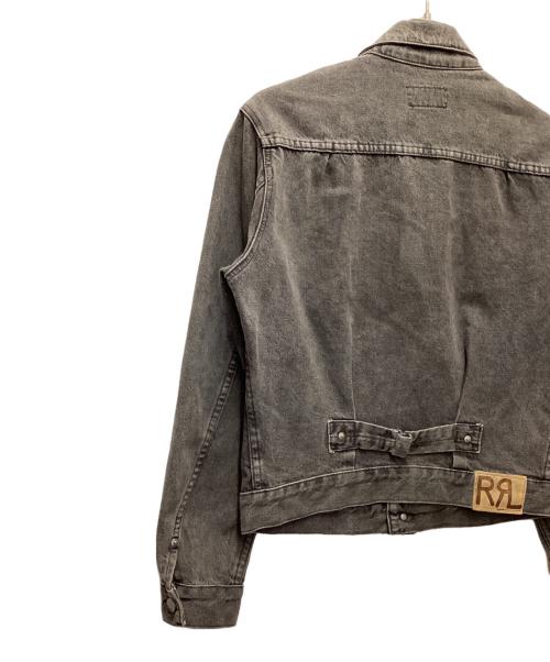 RRL（ダブルアールエル）RRL (ダブルアールエル) デニムジャケット/3つ星タグ/90年代 ブラック サイズ:Sの古着・服飾アイテム