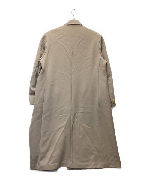 Y's for men（ワイズフォーメン）Y's for men (ワイズフォーメン) ウールロングコート ライトブラウン サイズ:Mの古着・服飾アイテム