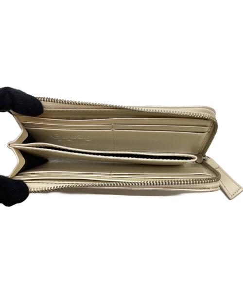 Carving Tribes（カービングトライブス）Carving Tribes (カービングトライブス) 長財布 アイボリーの古着・服飾アイテム