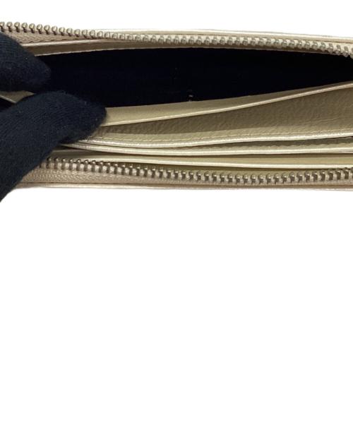 Carving Tribes（カービングトライブス）Carving Tribes (カービングトライブス) 長財布 アイボリーの古着・服飾アイテム