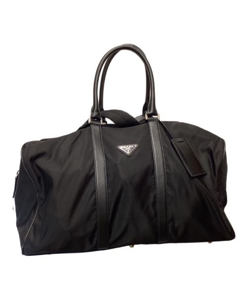 PRADA（プラダ）PRADA (プラダ) ボストンバッグ ブラックの古着・服飾アイテム