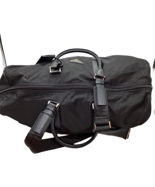 PRADA（プラダ）PRADA (プラダ) ボストンバッグ ブラックの古着・服飾アイテム