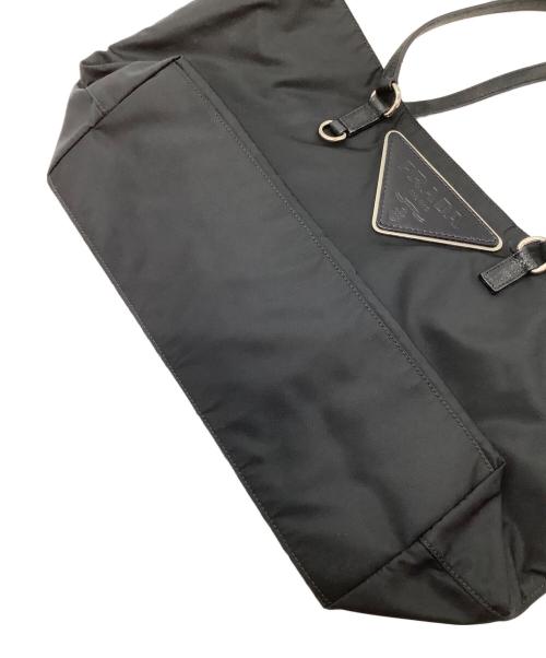 PRADA（プラダ）PRADA (プラダ) ナイロントートバッグ ブラックの古着・服飾アイテム