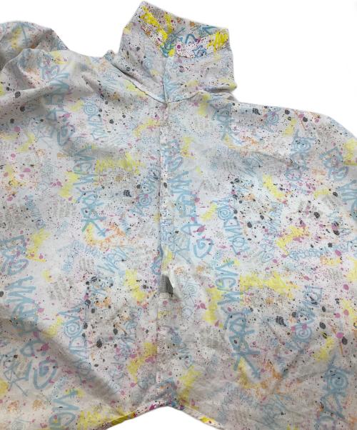 stussy（ステューシー）stussy (ステューシー) 半袖シャツ/ペイントモチーフ マルチカラー サイズ:Mの古着・服飾アイテム